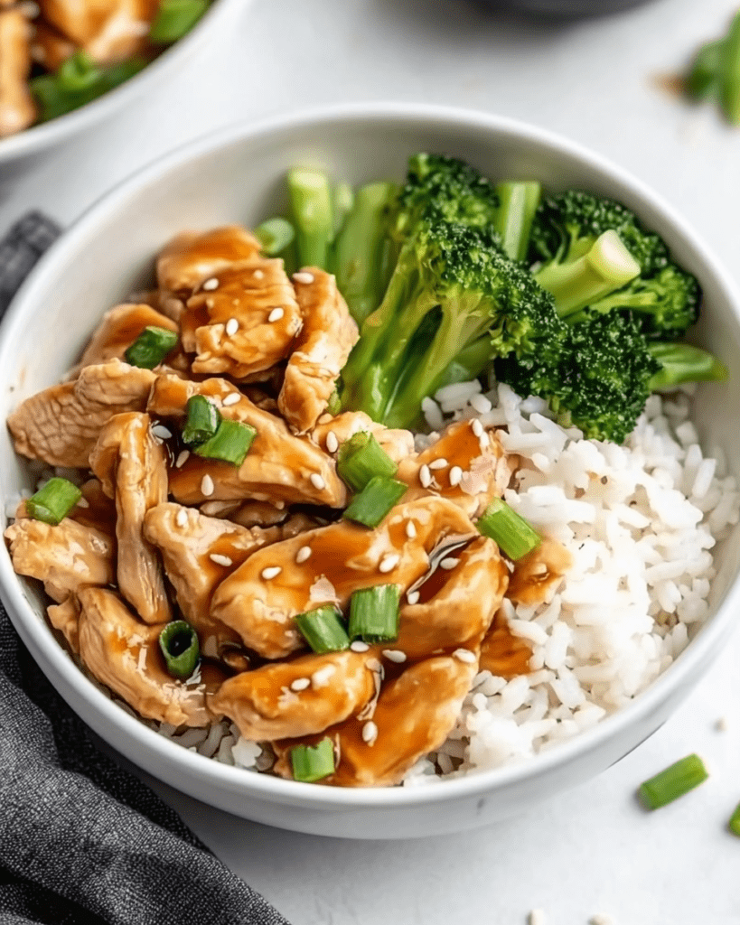 Teriyaki Chicken Rice Bowl