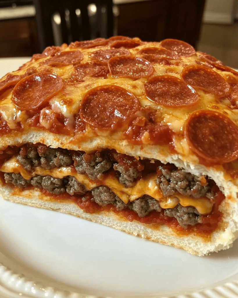 The Pizza Burger Pie